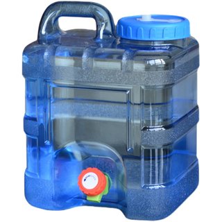 Outdoor bucket with car strap for home water storage