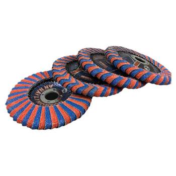 Arc louver blade 100r angle louver wheel grinding disc