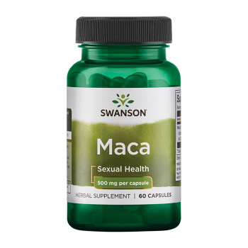 Swanson swanson 4 1 concentrated maca capsules peruvian black maca tablets adult