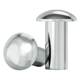Galvanized semi-circular head solid rivet weighing pounds