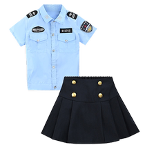 Childrens police uniforms police uniforms toy sets police uniforms role-playing traffic police performance uniforms traffic uniforms and police equipment