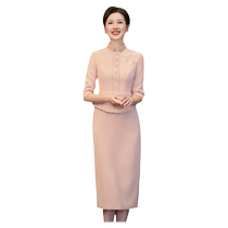 2024 new mothers wedding dress high-end temperament mother-in-law wedding dress mother-in-laws improved cheongsam