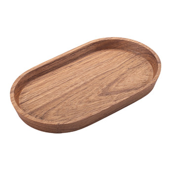 Teak dining tray solid wood small tea tray tea cup tray