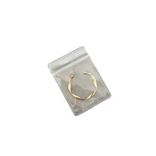 Thickened pvc transparent jewelry storage bag sealed earring jewelry bag anti-oxidation self-sealing jewelry silver jewelry packaging bag