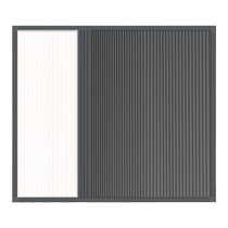 Day and night curtain honeycomb curtain bedroom window opening without punching installation honeycomb curtain push-pull blackout folding blinds