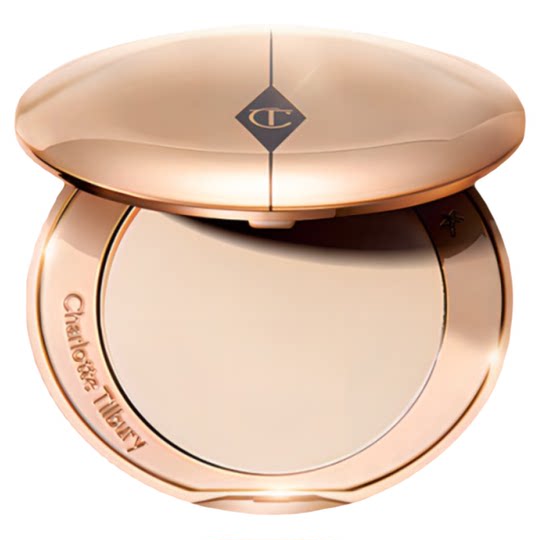 CT Powder Small Gold Plate Setting Loose Powder Powder