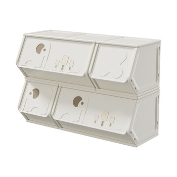 Fangxiong storage cabinet children's toy storage rack