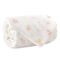 Baby silk quilt pure cotton baby spring and autumn quilt kindergarten special small quilt core childrens four-season universal small quilt