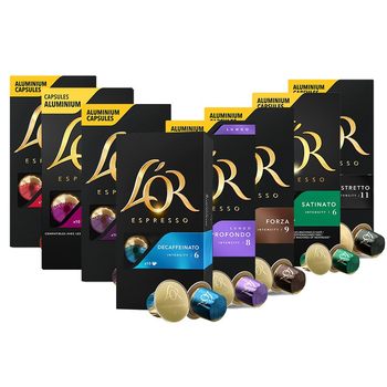 Lor original imported capsule coffee italian