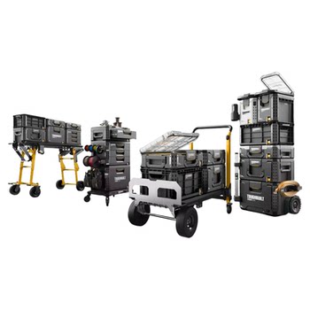 Toughbuilt new stacking rod waterproof tool box toughbuilt multifunctional combination storage box