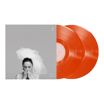 Official genuine Huang Qishan Xiaoxias album of the same name solid color orange glue 2LP vinyl record lyrics foldout