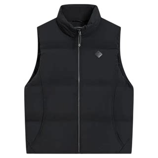 特步羽绒马甲女2025冬季新款保暖背心坎肩修身百搭女975428260035