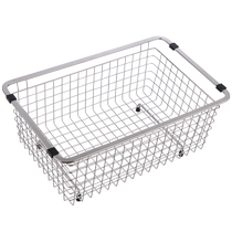 Stainless Steel Drain Basket Kitchen Sink Bowl Dish Rack Washing frame Water filtration net fruit basket Dishwashing Pool Rack Drain