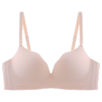 Seamless underwear for women push-up small breasts to look bigger comfortable and anti-sagging one-piece support-free bra for big breasts to look smaller