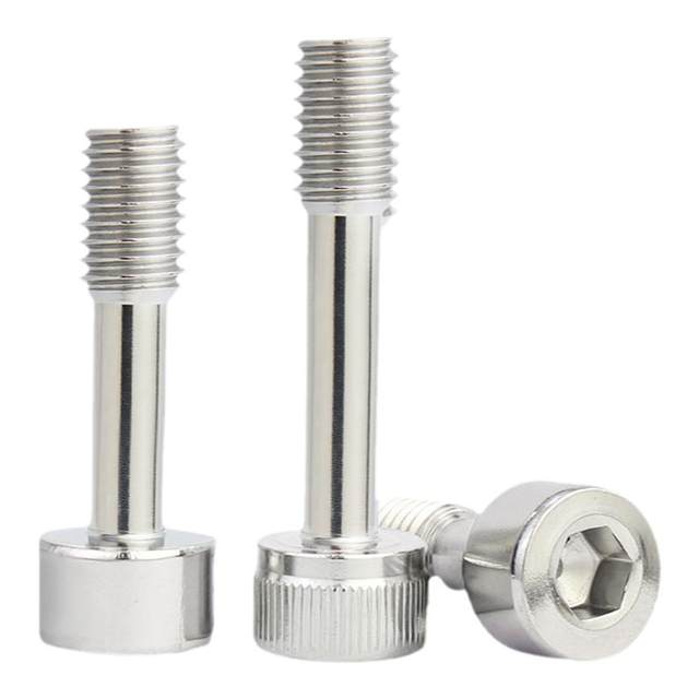 Jinchao 304 stainless steel hexagon anti-detachment screws without loosening screws Half tooth bolts M3M4M5M6M8M10