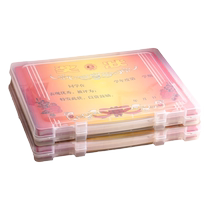 A4 certificate collection book storage box award certificate for primary school students with picture album storage large children boys and girls art works multifunctional organizing box transparent storage album protective cover