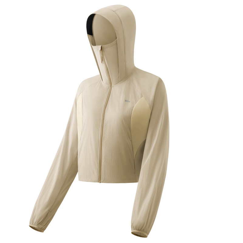 Lightweight jacket under banana sun protection suit for women quickly dry and breathable