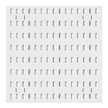 Diy desktop perforated board storage rack without drilling holes