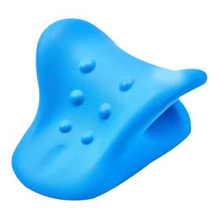 Pillow cervical spine massager corrector acupressure c-shaped neck
