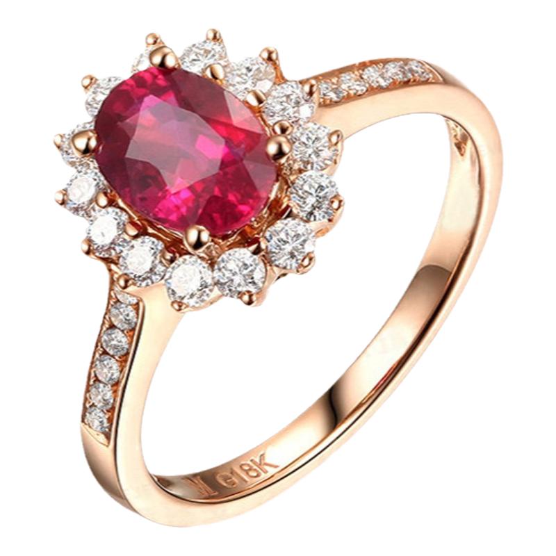 1.18 carat Princess Millet style ruby