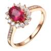 1.18 carat Princess Millet style ruby