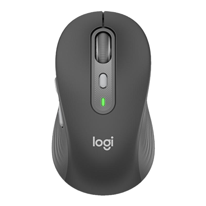 Logitech M750M/L Wireless Bluetooth Mouse Light Sound Office Home Laptop Desktop Computer Size Hand Unpacking