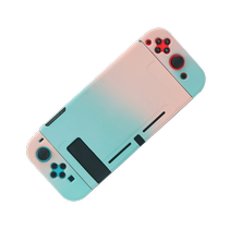 Xin Zhe switch oled protective shell transparent shell Switchled Nintendo ns Console Silicone Gel Handle Protective Sleeve Host Hard Shell Full Package Frosted Soft Shell Integrated Perimeter Accessories