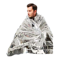 (Get it at half price) Emergency blanket insulation blanket survival blanket outdoor cold-proof and warm survival emergency blanket earthquake rescue