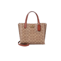 (Self-operated) COACH Womens PVC leather fashion shoulder handbag
