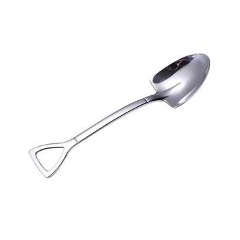 Thickened stainless steel shovel spoon home creative dessert special cute shovel internet celebrity shovel