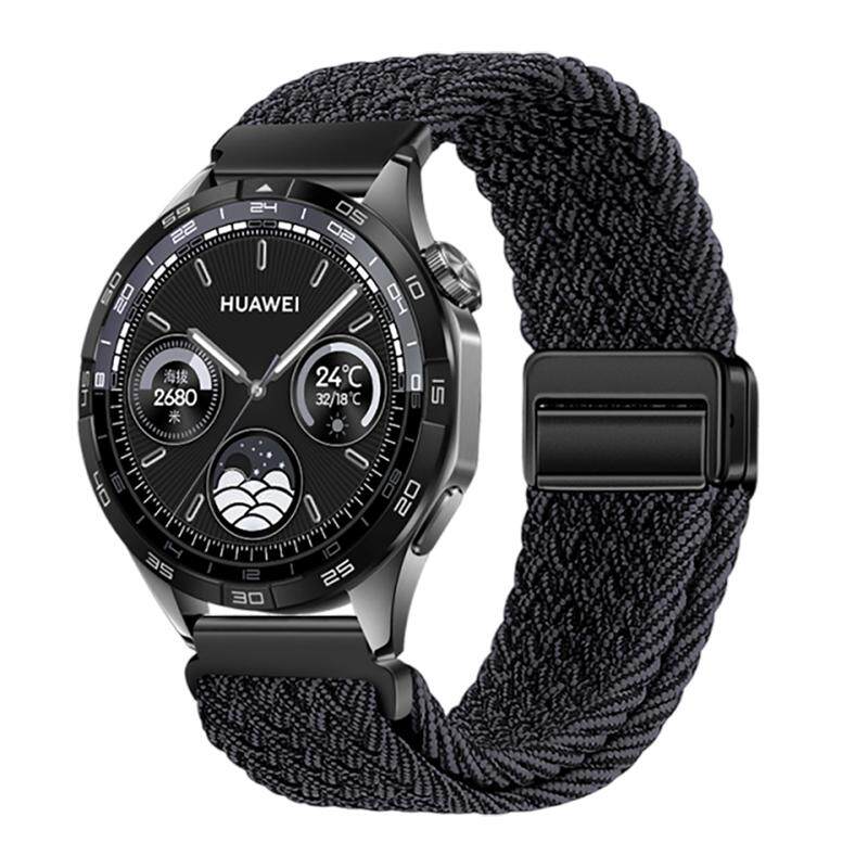 Suitable for Huawei GT6 watch gt7 strap watchgt5pro smart GT5 watch Watch4 male 3pro braided GT Runner2 nylon summer gt3 magnetic gt2 men's and women's sports buds