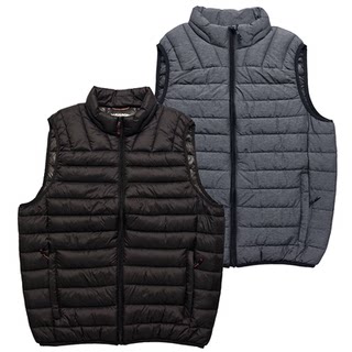 出美国冬季P棉保暖马甲男轻便防泼水可压缩立领户外运动夹棉背心