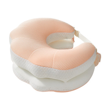 October crystal nursing pillow does not bend over to protect waist while breastfeeding