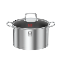 Kangbach soup pot 304 stainless steel thickened household steamer porridge pot cooking pot gas induction cooker stew pot