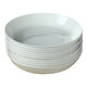 Jingdezhen bone porcelain household tableware 8-inch plate
