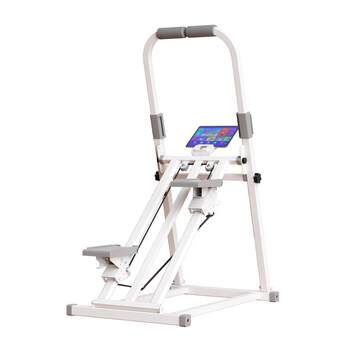 Multifunctional indoor home stair climbing machine in situ stepper