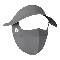 Écran solaire Mask Femme Plein visage Glace anti-UV Été Breathable Face Kini Conduite de chapeau Sunface Hood