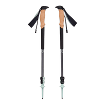 Black Diamond black diamond BD mountaineering walking stick outdoor hiking pole aluminum alloy adjustable telescopic pole 110066