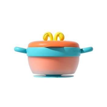 Baby food insulated bowl 316 anti-fall and anti-scalding