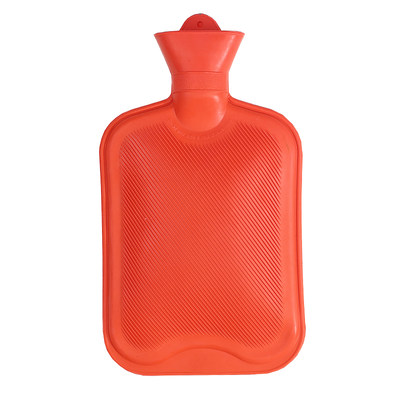 Rubber hot water bag water-filled small warm water bag can be inserted into the plush foot warmer quilt thickened water-filled hand warmer bag