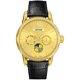 Shipney gold watch three eye chronograph men's gold watch