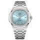 Christmas Gift Nautilus Glacier Blue Mechanical Watch