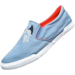 ເກີບຜູ້ຊາຍ 2021 New Spring Men's Slip-On Canvas Shoes Korean Style Trendy Casual Soft Sole Old Beijing Cloth Shoes