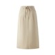 ELAND skirt thin straight back slit