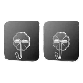 Hook strong adhesive wall transparent hook