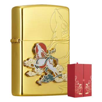 ZIPPO ຮ້ານ flagship ຢ່າງເປັນທາງການ treasure ຊຸດການຮ່ວມມືຫໍພິພິທະພັນ Dunhuang lighters ປ້າຍແນວໂນ້ມແຫ່ງຊາດຂອງຂັວນສ້າງສັນ