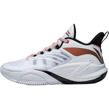 ເກີບບ້ວງ Li Ning Storm Low Men's Shoes New Support Stable Shock Absorption Rebound Lightweight Sports Shoes