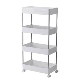 Clutch bedroom dormitory cosmetics bedside push cart
