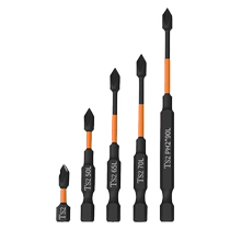 Strong magnetic industrial grade electric screwdriver hand drill extended high hardness cross bit wind bit screwdriver bit set