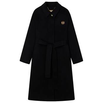 Teenieweenie bear women's reversible woolen coat